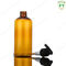 Распределитель насоса шампуня 300ML разливает янтарный цвет по бутылкам для лосьона тела