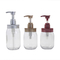 Fuyun 250ml silver gold red gold PET plastic shampoo lotion shower gel facial cleanser bottle
